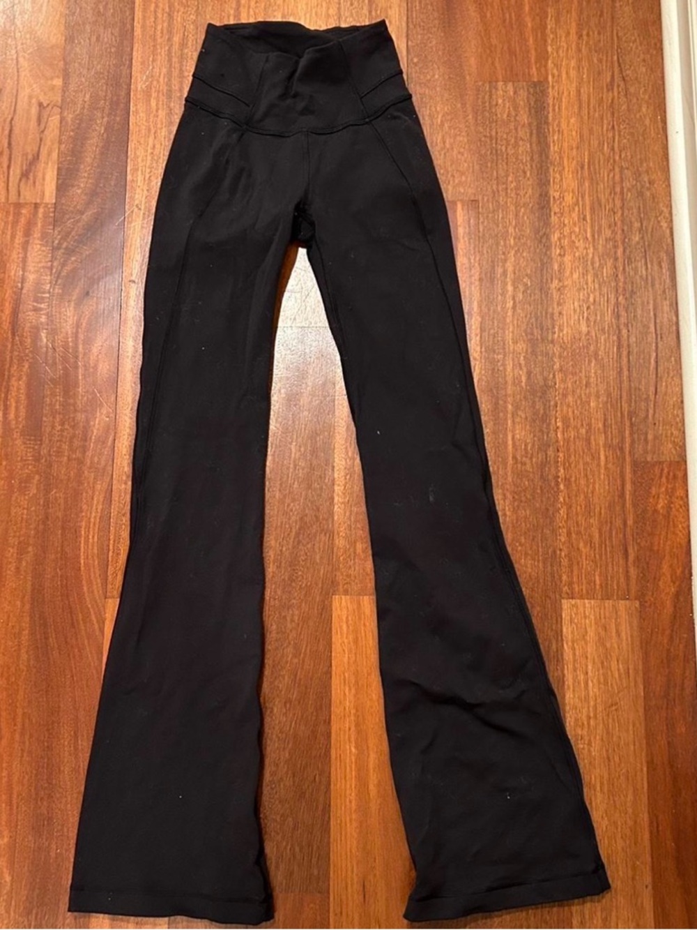 Lululemon High-Rise Black Flare Groove Pants